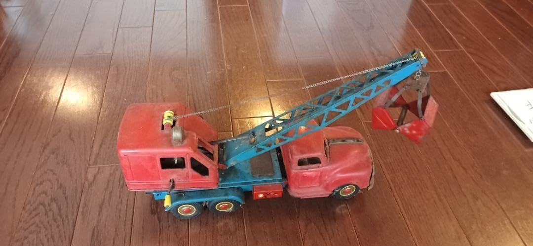 1956年 31年 ブリキ クレーン車 おもちゃ レトロ 1956年 昭和31年 1956年 31年 ブリキ クレーン車 おもちゃ レトロ 1956年 昭和31年